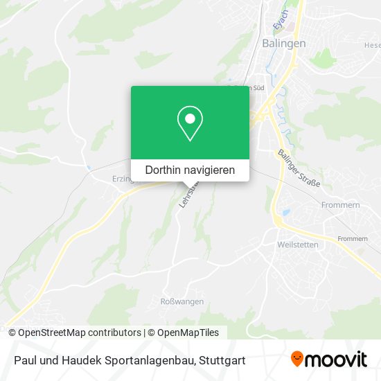 Paul und Haudek Sportanlagenbau Karte