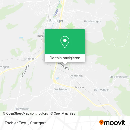 Eschler Textil Karte