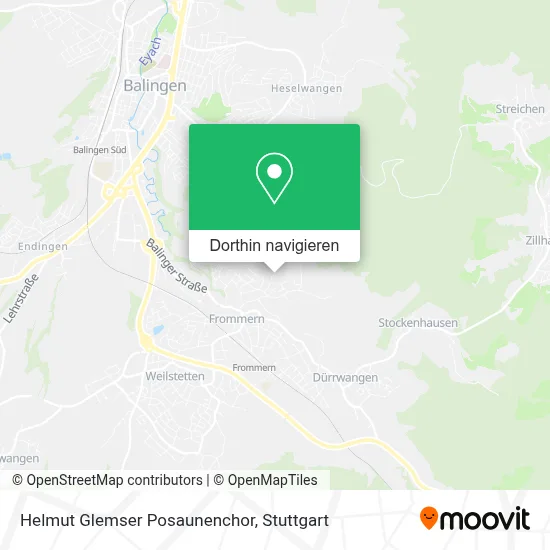 Helmut Glemser Posaunenchor Karte