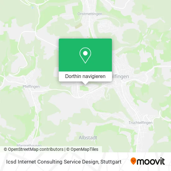 Icsd Internet Consulting Service Design Karte