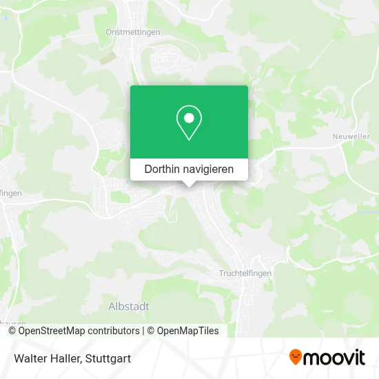 Walter Haller Karte