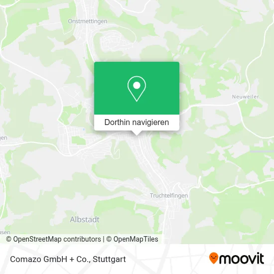 Comazo GmbH + Co. Karte