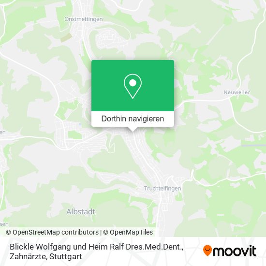 Blickle Wolfgang und Heim Ralf Dres.Med.Dent., Zahnärzte Karte