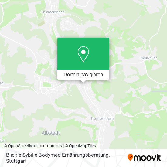 Blickle Sybille Bodymed Ernährungsberatung Karte