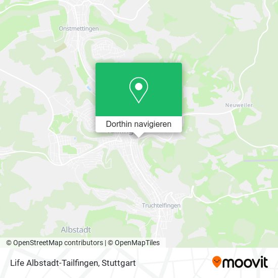 Life Albstadt-Tailfingen Karte