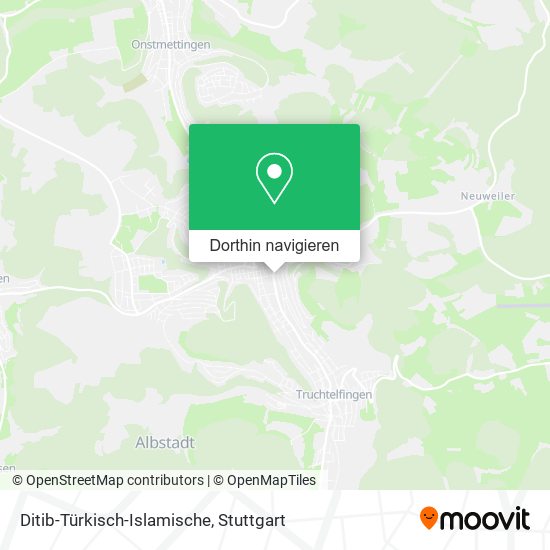 Ditib-Türkisch-Islamische Karte