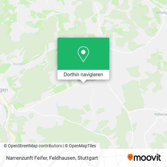 Narrenzunft Feifer, Feldhausen Karte