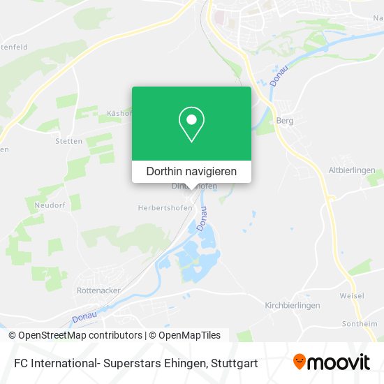FC International- Superstars Ehingen Karte