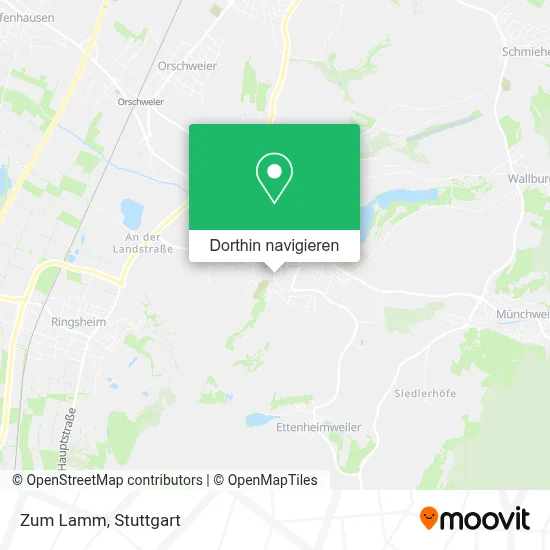 Zum Lamm Karte