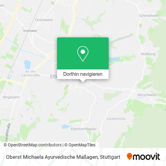 Oberst Michaela Ayurvedische Maßagen Karte