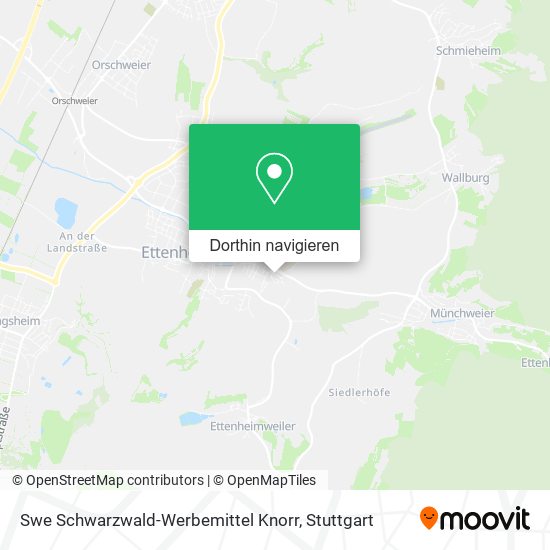 Swe Schwarzwald-Werbemittel Knorr Karte