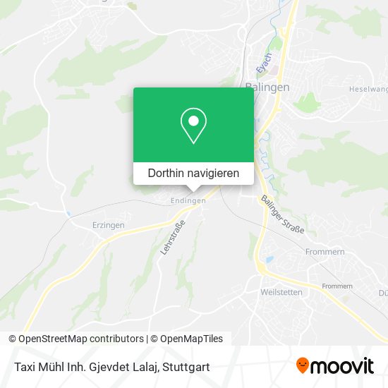 Taxi Mühl Inh. Gjevdet Lalaj Karte