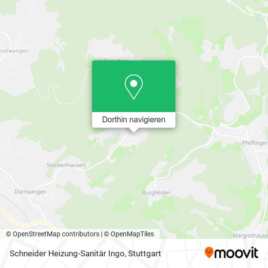 Schneider Heizung-Sanitär Ingo Karte