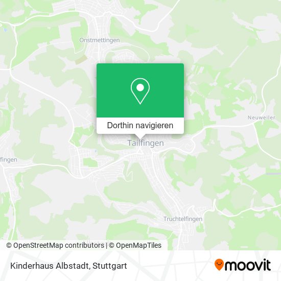Kinderhaus Albstadt Karte