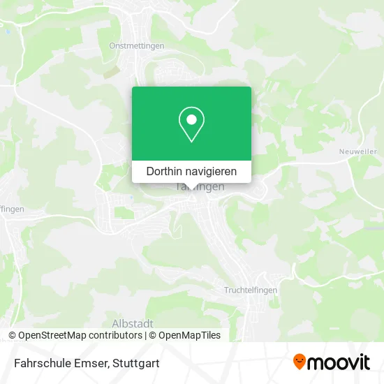 Fahrschule Emser Karte