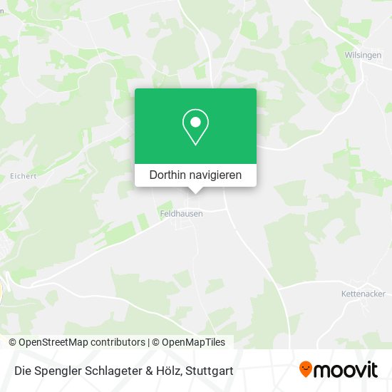 Die Spengler Schlageter & Hölz Karte