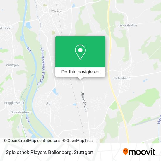 Spielothek Players Bellenberg Karte