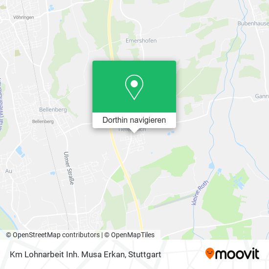 Km Lohnarbeit Inh. Musa Erkan Karte