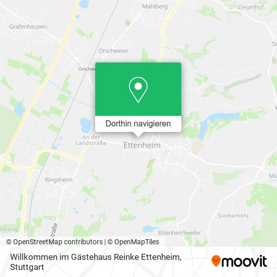 Willkommen im Gästehaus Reinke Ettenheim Karte