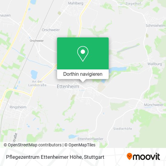 Pflegezentrum Ettenheimer Höhe Karte