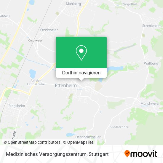 Medizinisches Versorgungszentrum Karte