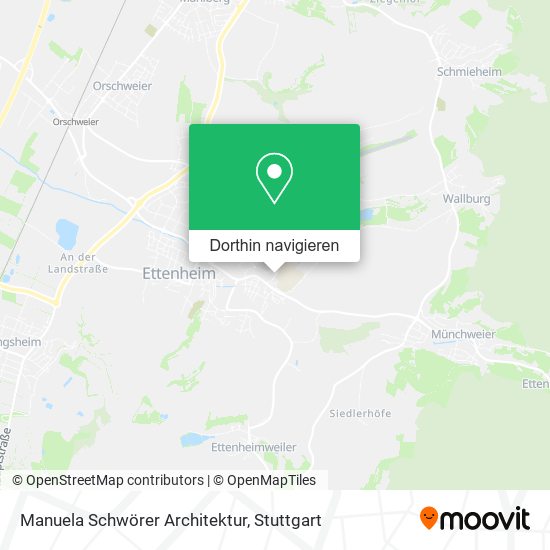 Manuela Schwörer Architektur Karte