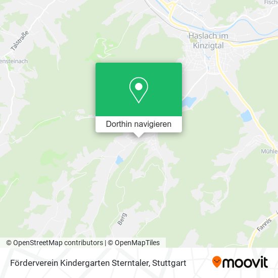Förderverein Kindergarten Sterntaler Karte