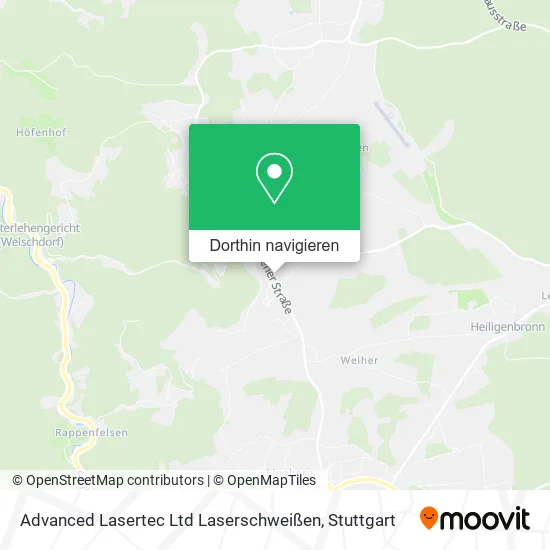 Advanced Lasertec Ltd Laserschweißen Karte
