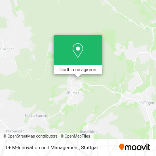 I + M-Innovation und Management Karte
