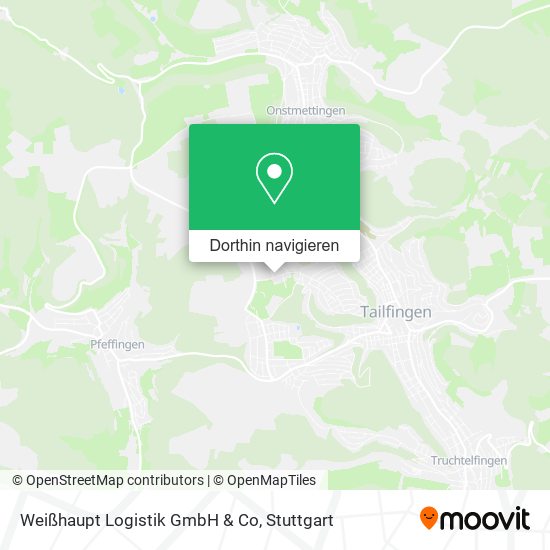 Weißhaupt Logistik GmbH & Co Karte