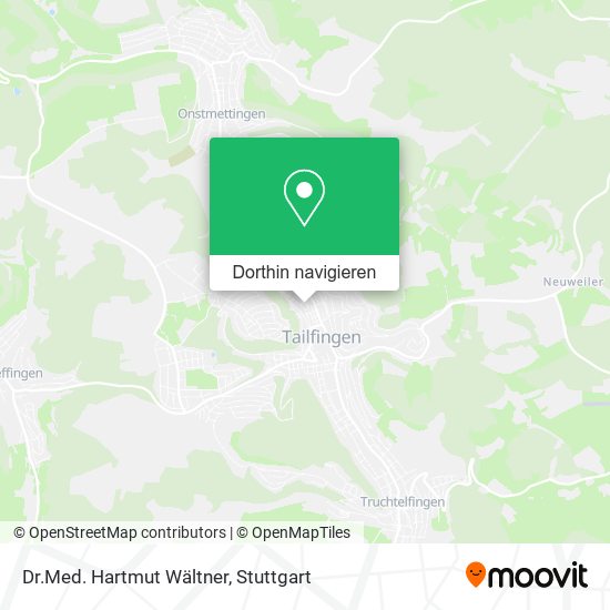 Dr.Med. Hartmut Wältner Karte