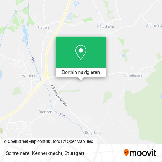 Schreinerei Kennerknecht Karte
