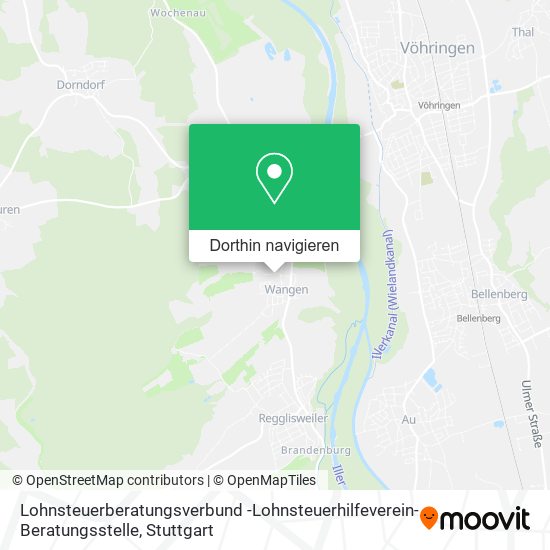 Lohnsteuerberatungsverbund -Lohnsteuerhilfeverein- Beratungsstelle Karte