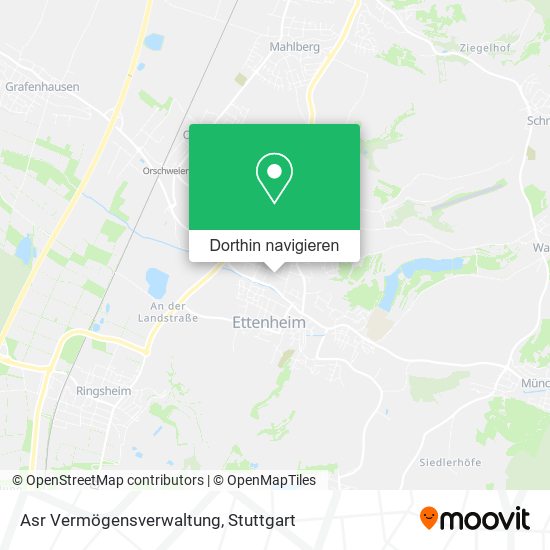 Asr Vermögensverwaltung Karte
