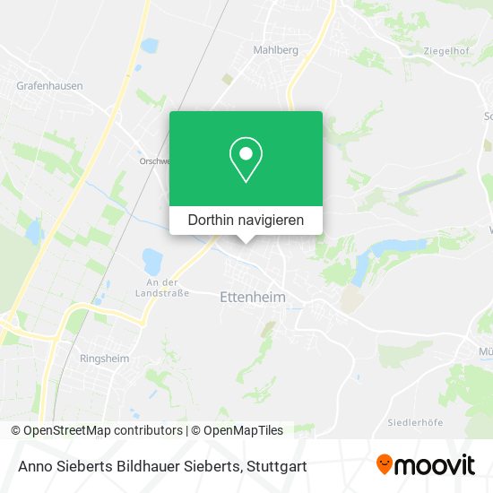 Anno Sieberts Bildhauer Sieberts Karte