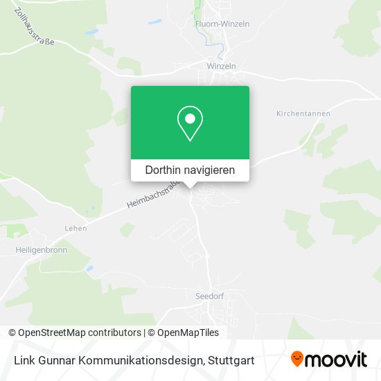 Link Gunnar Kommunikationsdesign Karte