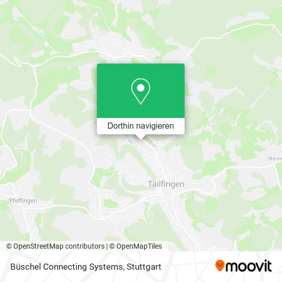 Büschel Connecting Systems Karte