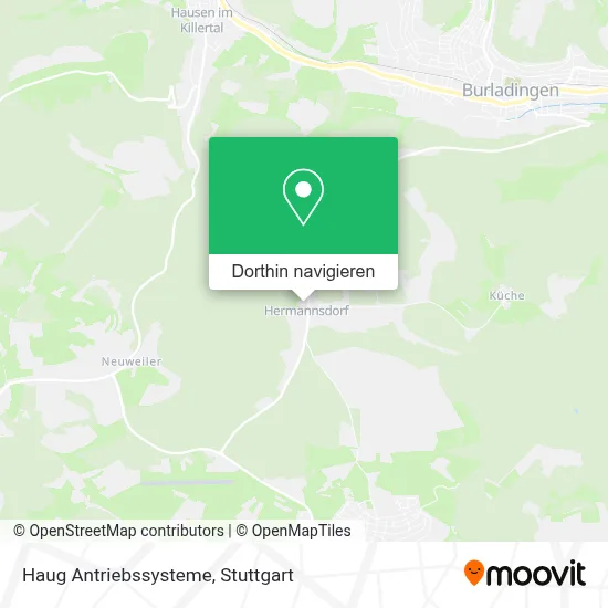 Haug Antriebssysteme Karte