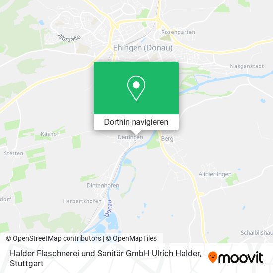 Halder Flaschnerei und Sanitär GmbH Ulrich Halder Karte