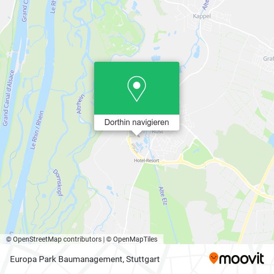 Europa Park Baumanagement Karte