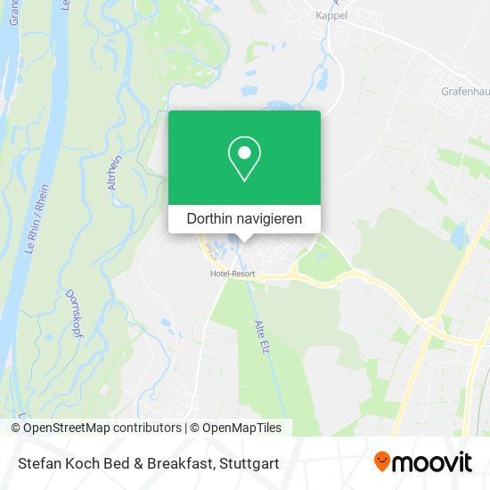 Stefan Koch Bed & Breakfast Karte