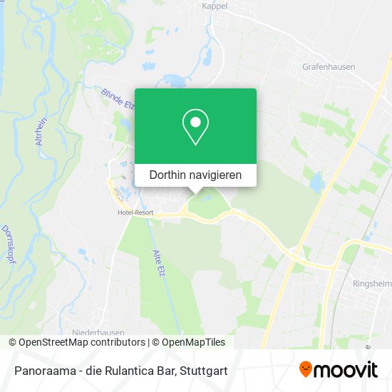 Panoraama - die Rulantica Bar Karte