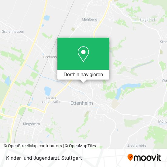 Kinder- und Jugendarzt Karte