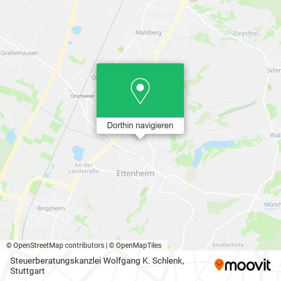 Steuerberatungskanzlei Wolfgang K. Schlenk Karte