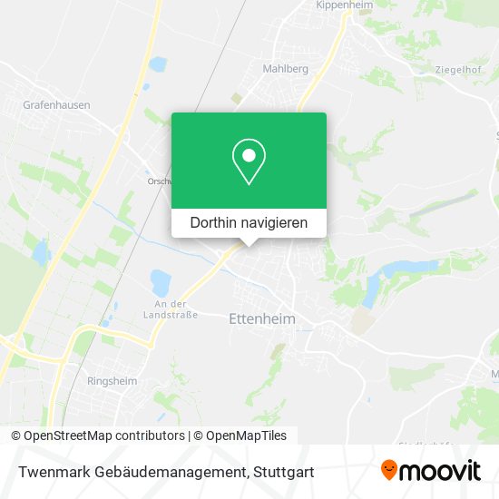 Twenmark Gebäudemanagement Karte