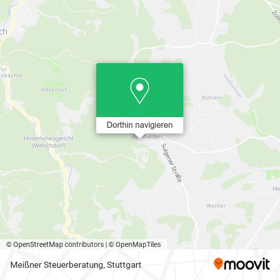 Meißner Steuerberatung Karte