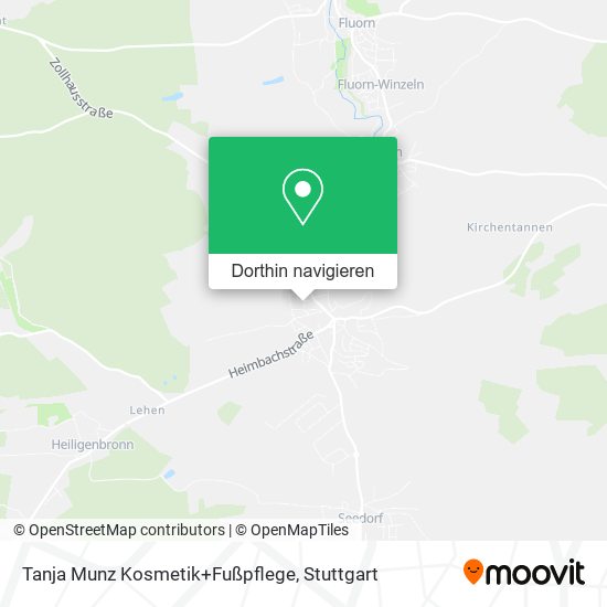 Tanja Munz Kosmetik+Fußpflege Karte