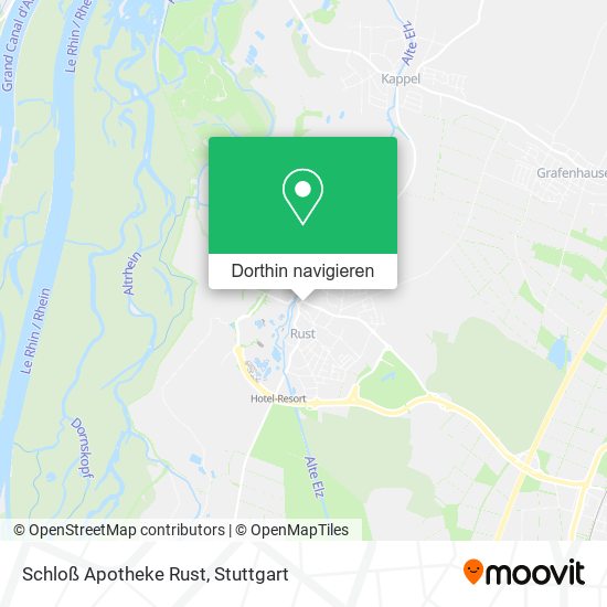Schloß Apotheke Rust Karte