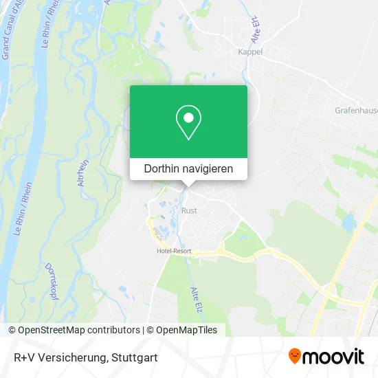 R+V Versicherung Karte