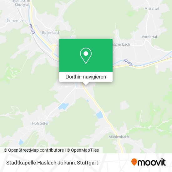 Stadtkapelle Haslach Johann Karte